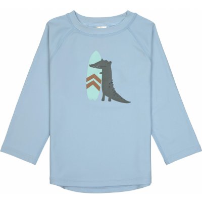 Lassig Long Sleeve Rashguard Crocodile Sky Blue – Zboží Dáma