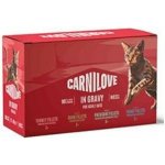 CARNILOVE Cat POUCH GRAVY MULTIPACK 12x 85 g – Hledejceny.cz