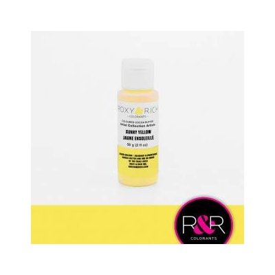 Roxy and Rich Kakaové máslo barevné sunny yellow 78 g – Hledejceny.cz