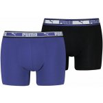 Puma pánské boxerky 2 ks modrá – Zboží Mobilmania
