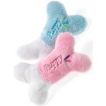 Karlie-Flamingo Hračka pes Kost pískací Puppy 13 cm plyš – Zboží Dáma Karlie-Flamingo Hračka pes Kost pískací Puppy 13 cm plyš – Zboží Dáma