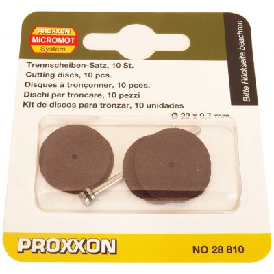 PROXXON 28810 korundem vázané dělicí kotouče – Zboží Dáma