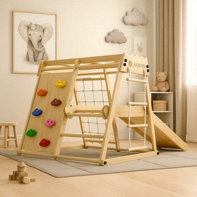 Juskys 106292 dětská lezecká sestava skládací 100 cm – Zbozi.Blesk.cz