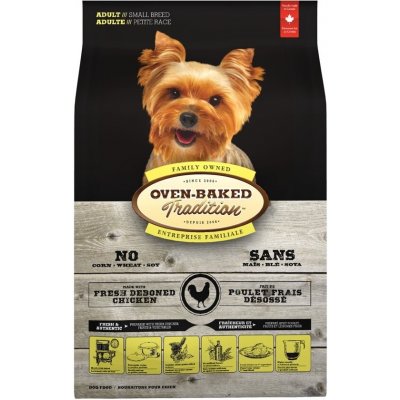 Oven Baked Tradition Adult DOG Grain Free Chicken Small Breed 5,67 kg – Zboží Mobilmania