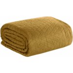 Mybesthome Přehoz na sedačku - pohovku JAKOB mustard/hořčicová 170x210 cm – Zboží Dáma