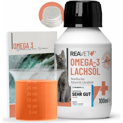 REAVET Omega-3 lososový olej 100 ml – Zboží Dáma