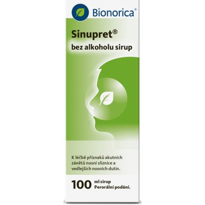 SINUPRET POR SIR 100ML – Hledejceny.cz
