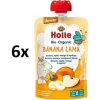 Příkrm a přesnídávka Holle Bio Banana Lama pyré banán jablko mango meruňka 6 x 100 g