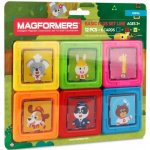 Magformers Kartičky obrázky, 6 ks – Zboží Mobilmania