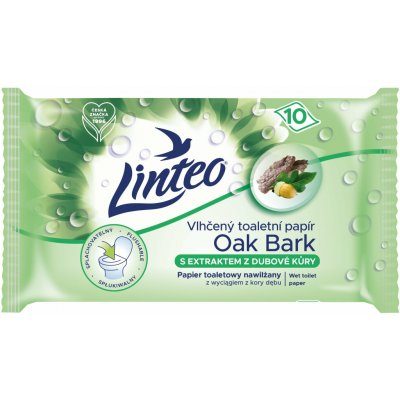 Linteo Satin vlhčený s dubovou kůrou 10 ks – Zboží Dáma