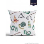 MKLuzkoviny.cz mikroplyš Harry Potter Zmijozel 40 x 40 cm – Sleviste.cz