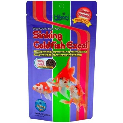 Hikari Sinking Goldfish Excel Baby 110 g – Zboží Mobilmania