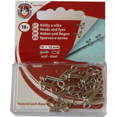 Háček + očko 3 nikl 55674/86066 – Zboží Dáma