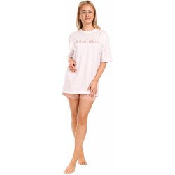 Calvin Klein QS7191E dámské pyžamo krátké bílé