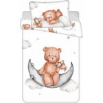 Jerry Fabrics povlečení do postýlky Medvídek plane baby 100 x 135 cm 40 x 60 cm – Sleviste.cz