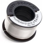 Hobby dráty Postříbřený drát 0,4/50g – Zboží Dáma