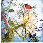 Ubrousek 33x33cm Barevné jaro – Sleviste.cz