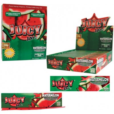 Juicy Jay’s® Konopné papírky Juicy Jays® King Size Vodní meloun 32 ks