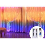 Syntron Světelný závěs 7 barev 3m x 2,8m – Hledejceny.cz