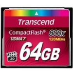 Transcend CompactFlash 64 GB TS64GCF800 – Zbozi.Blesk.cz