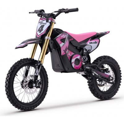 Beneo Elektrický Motocross pro děti a teenagery Beneo Motors Falcon růžová – Zboží Mobilmania