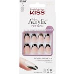 KISS Nalepovací nehty Salon Acrylic French Color Flame 28 ks – Zboží Dáma KISS Nalepovací nehty Salon Acrylic French Color Flame 28 ks – Zboží Dáma