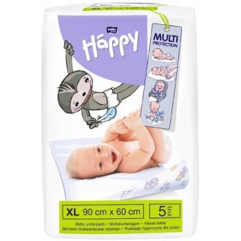 Bella Baby Happy podložky 5 ks 90 x 60