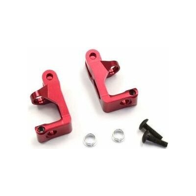 Kyosho Aluminium Front Hub Carrier Set Mini-Z Buggy 2 Red