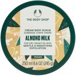The Body Shop Almond Milk & Honey tělový peeling 250 ml – Zboží Dáma