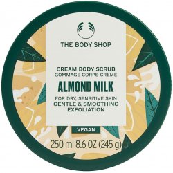 The Body Shop Almond Milk & Honey tělový peeling 250 ml