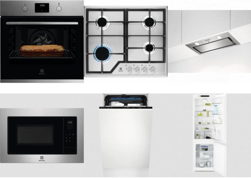 Set Electrolux KOFGH70TX + KGS6426SX + LFG716X + EMS4253TEX + EEM23100L
