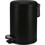 Kosmetický kbelík One, barva: černá, materiál: nerez/PP, rozměr: kbelík 3 litry 16,8 cm x 25 cm – Zboží Dáma