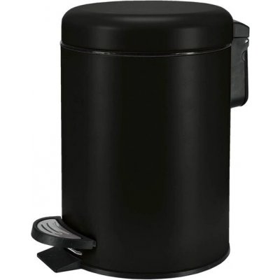 Kosmetický kbelík One, barva: černá, materiál: nerez/PP, rozměr: kbelík 3 litry 16,8 cm x 25 cm – Zboží Dáma