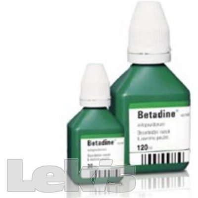 Betadine liq. (H) zelený 120 ml – Sleviste.cz