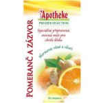 Apotheke Pomeranč a zázvor čaj 20 x 2 g – Zbozi.Blesk.cz