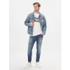 Pánské džíny Calvin Klein Jeans Jeansy Super Skinny J30J324185 Tmavomodrá