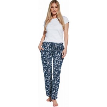 Cornette pyžamové dlouhé kalhoty 690/36 tmavě modrá