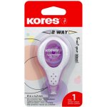 Kores Korekční strojek 2 Way Pastel 4,2 mm x 8 m, mix barev – Zboží Živě