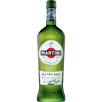 Martini Extra Dry 1 l (holá láhev)