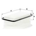 MANN-FILTER C2513 pro vozy DAIHATSU;SUBARU;TOYOTA – Hledejceny.cz