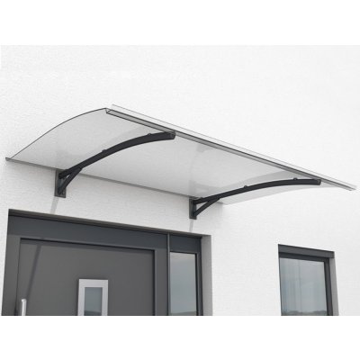 Gutta Guttavordach PT Secco 150 x 90 cm černá / čirá 7200353 – Zboží Mobilmania