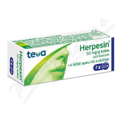 HERPESIN DRM 50MG/G CRM 2G – Hledejceny.cz