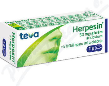 HERPESIN DRM 50MG/G CRM 2G