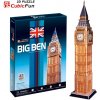 3D puzzle CubicFun 3D puzzle Big Ben (střední) 47 ks