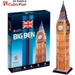CubicFun 3D puzzle Big Ben (střední) 47 ks – Sleviste.cz