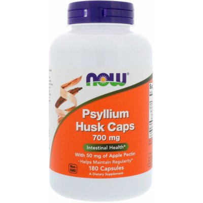 Now Foods Psyllium Husk caps 700 mg 180 kapslí – Zboží Mobilmania