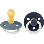 Bibs Colour dudlíky z přírodní kaučuk 2ks Petrol nočný Deep Space nočný – Zboží Mobilmania