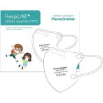 RespiLAB dětský respirátor FFP2 Bilý 10 ks – HobbyKompas.cz