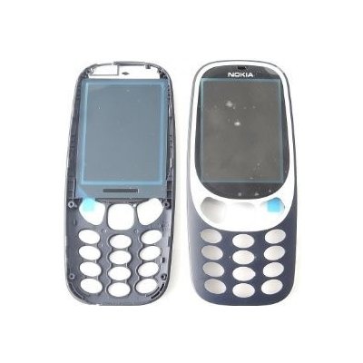 Kryt Nokia 3310 2017 přední modrý – Zboží Mobilmania