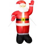 Nafukovací Santa Claus 180 cm LED – Hledejceny.cz